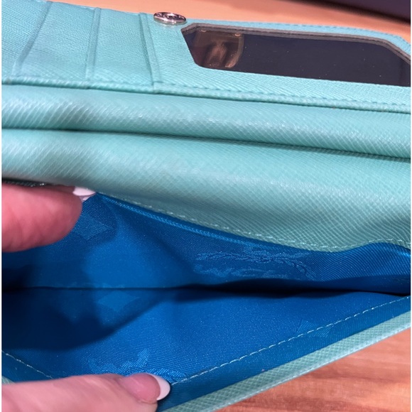 MCM Munchen trifold wallet in new condition except scratches on name plate. - Picture 8 of 15